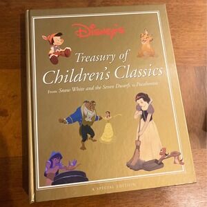 Disney Treasury of Childrens Classics Illustrated Hardback Book 1997 NICE GIFT!!